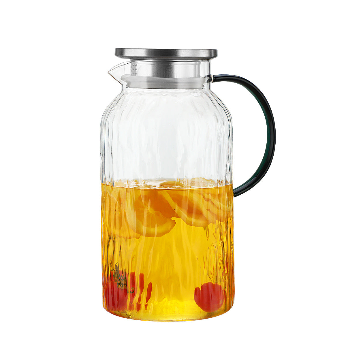 1600 ML 1 Pot With 4 Cups Tea Set Cooling Water Kettle Tea Pot Water Cup Set Glass Water Kettle